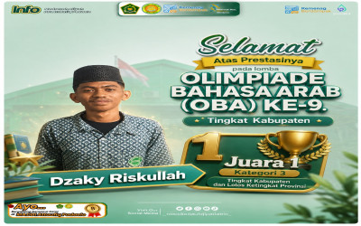 Selamat atas Pertisipasinya Olimpiade Bahasa Arab (OBA) ke -9