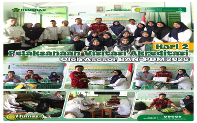 Hari Kedua, Visitasi Akreditasi Di MA DDI Attaufiq Padaelo